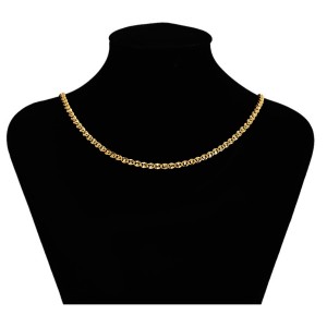 Smalka ķēdīte, zelta pārklājums 24 karāti, garums 50-55 cm