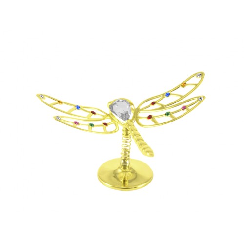 Spāre ar SWAROVSKI kristāliem, uz atsperes